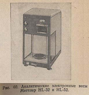 Аналитические электронные весы Меттлер HL-32 и HL-52