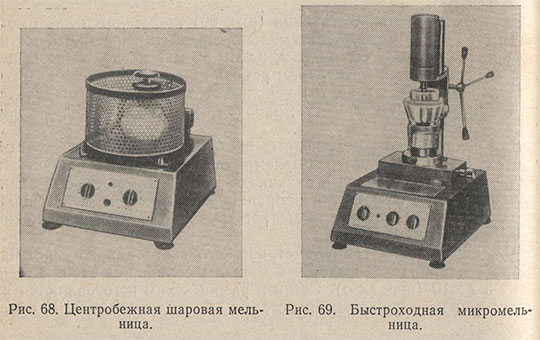 Центробежная шаровая мельница и быстроходная микромельница