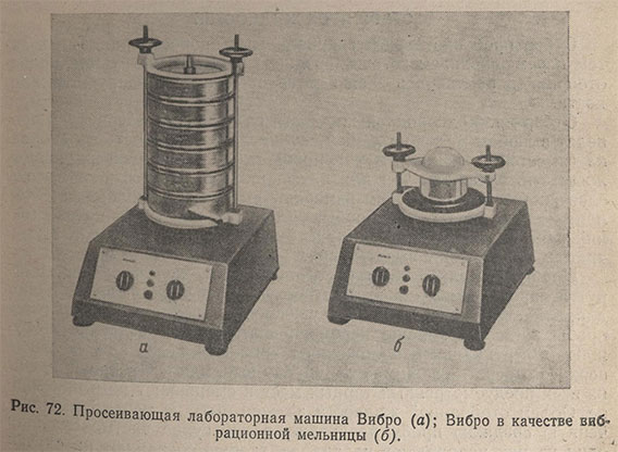 Просеивающая лабораторная машина Вибро