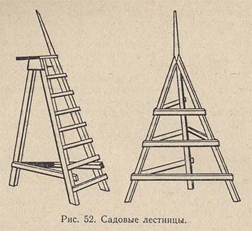 Садовые лестницы